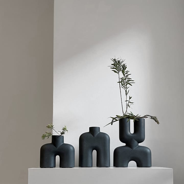 Cobra Double Mini vase 22 x 28 cm, Svart 101 Copenhagen