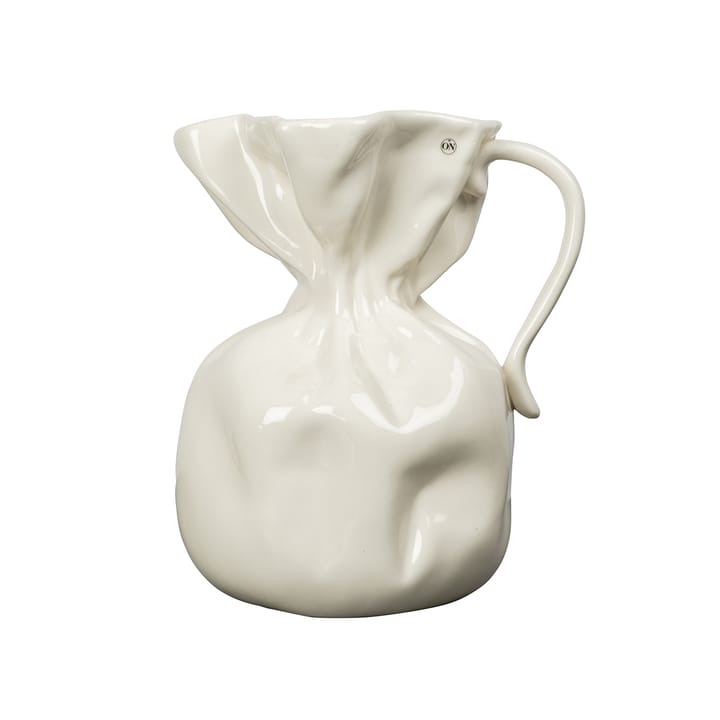 Crumple vase, Hvit Byon