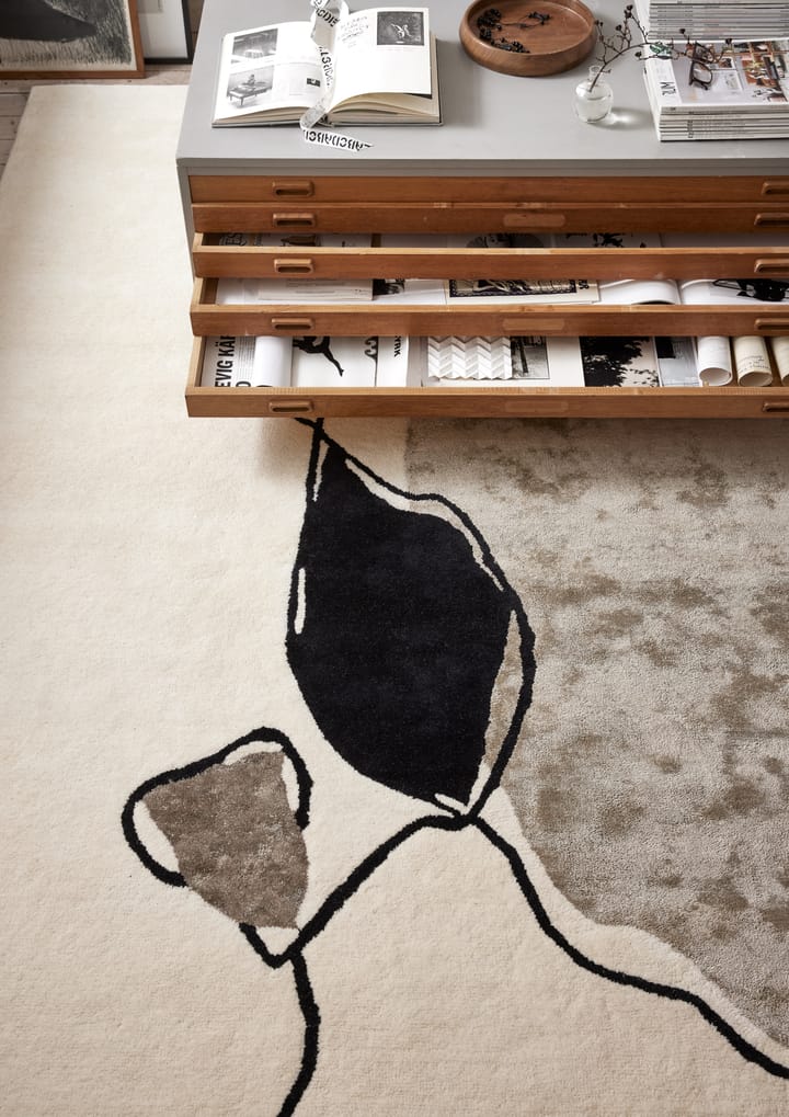 Abstract teppe 250 x 350 cm, Ivory Classic Collection