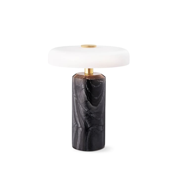 Trip bordlampe Ø17x21 cm marmor - Kull-matt opal - Design By Us
