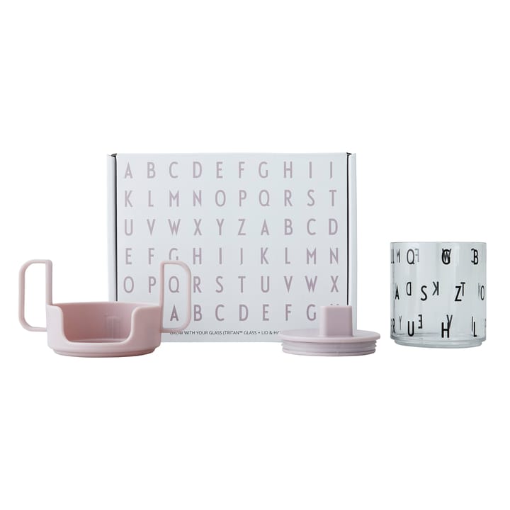 Grow with your cup kopp, Lavendel Design Letters