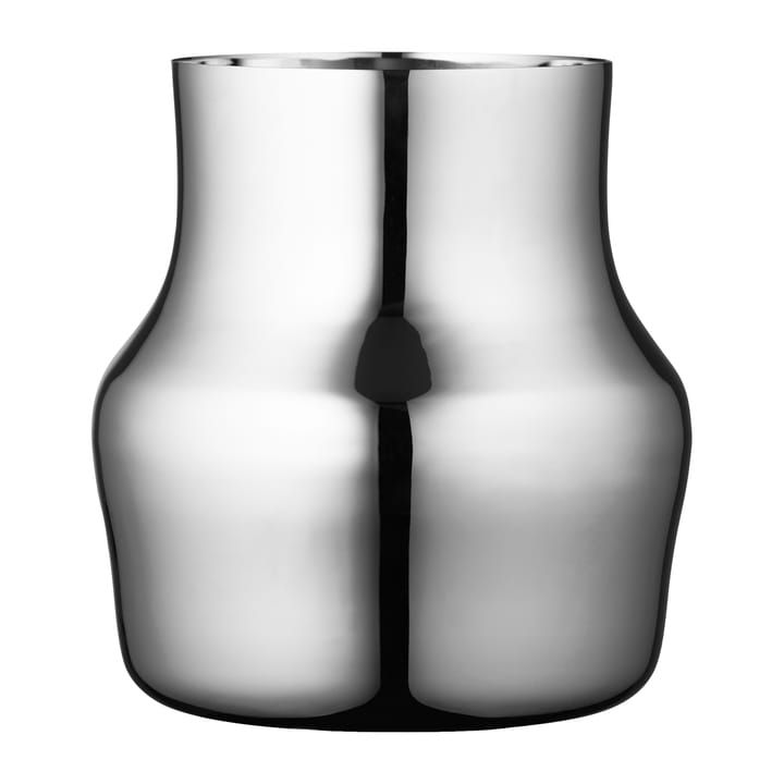 Dorotea vase 18 x 19,5 cm, Blankt stål Gense