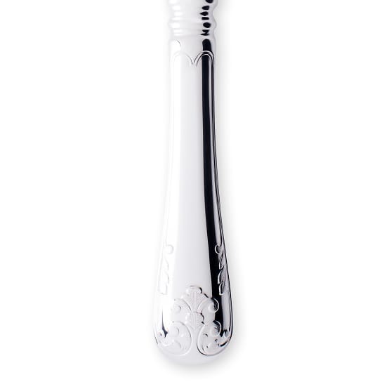 Gammal Fransk bordkniv nysølv, 21 cm Gense