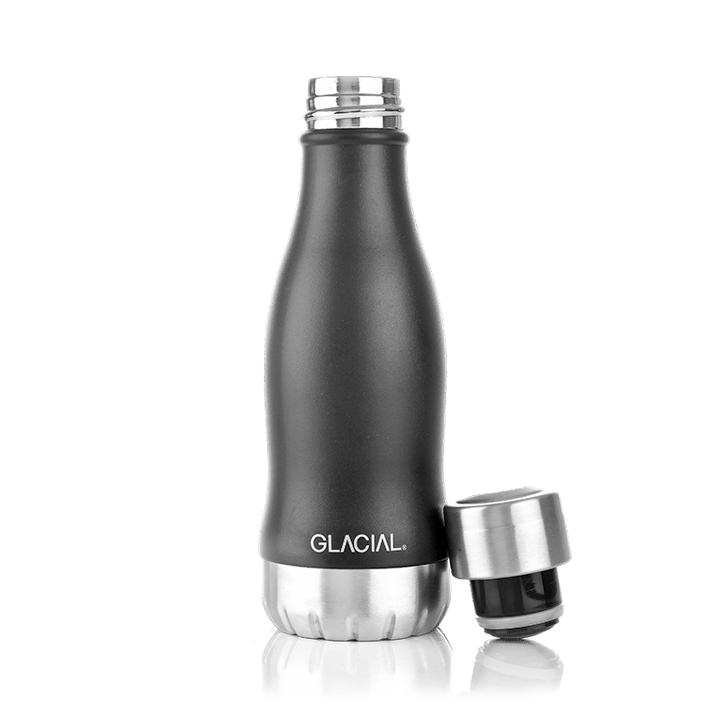 Glacial vannflaske 280 ml, Matte black Glacial