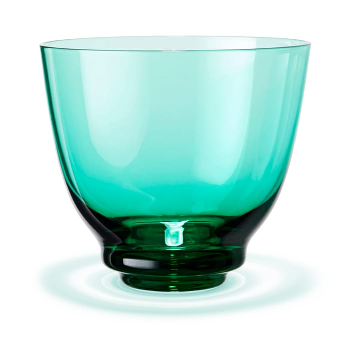 Flow vannglass 35 cl, Emerald green Holmegaard