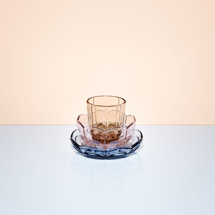 Lily vannglass 32 cl 2-pakning, Toffee rose Holmegaard