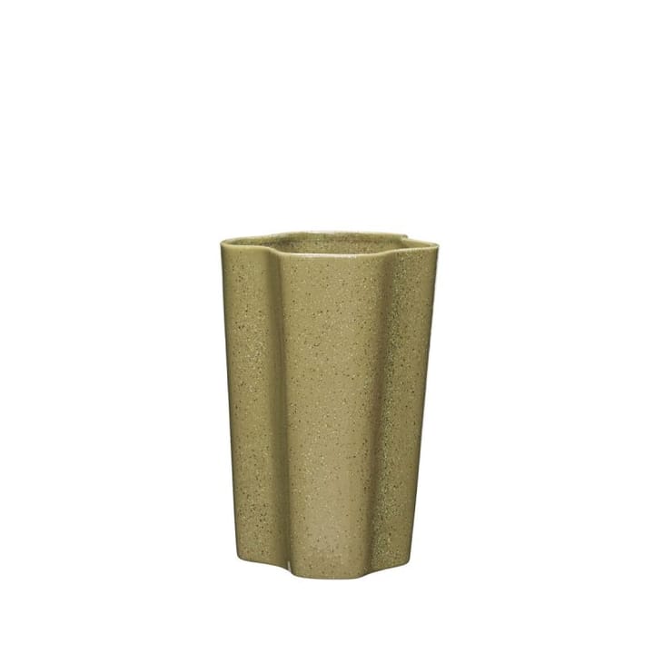 Sapo Vase 30 cm - Gul - Hübsch