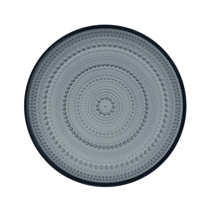 Kastehelmi tallerken liten - 24,8 cm, Mørkegrå Iittala