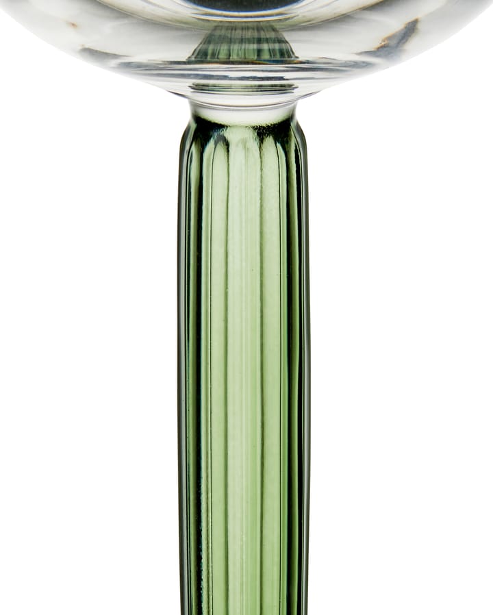 Hammershøi champagneglass 24 cl 2-pakning, Grønn Kähler