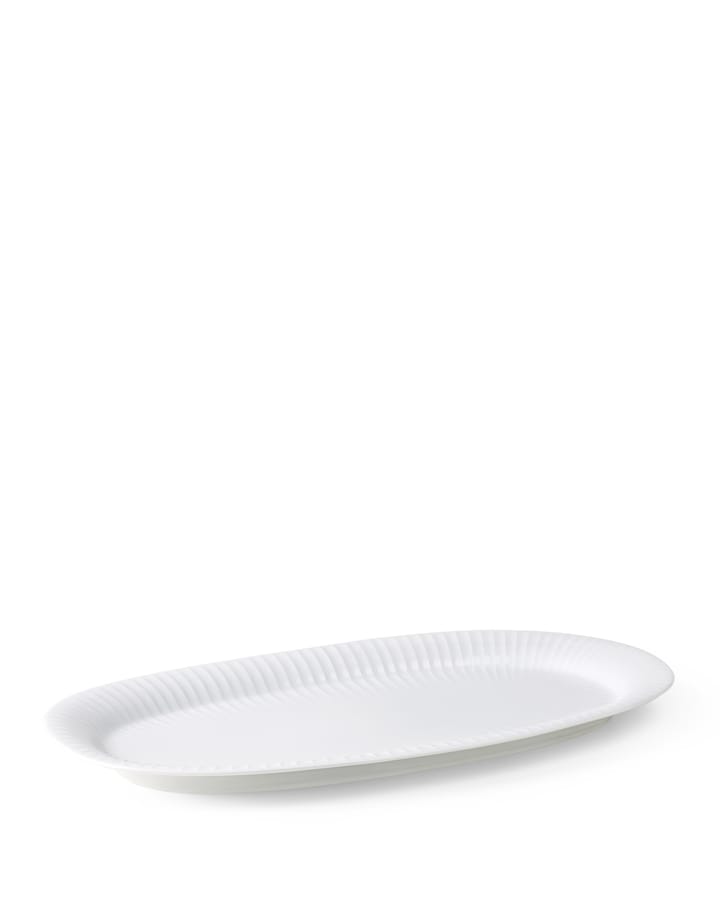 Hammershøi serveringsfat ovalt 40 x 22,5 cm, Hvit Kähler