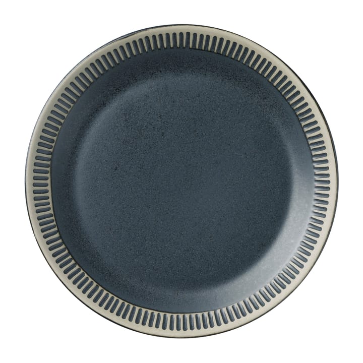 Colorit tallerken Ø 19 cm, Mørkegrå Knabstrup Keramik