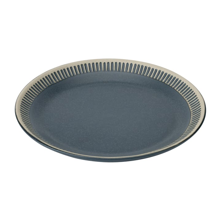 Colorit tallerken Ø 19 cm, Mørkegrå Knabstrup Keramik