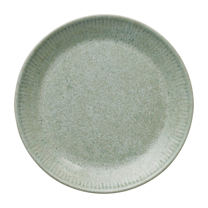 Knabstrup middagstallerken olivengrønn, 19 cm Knabstrup Keramik