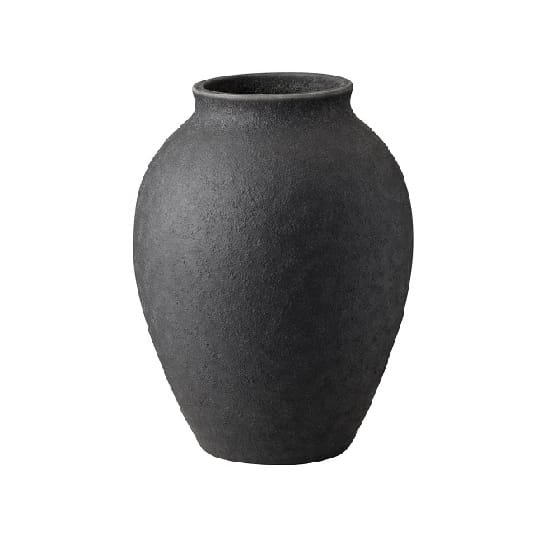 Knabstrup vase 12,5 cm, Svart Knabstrup Keramik