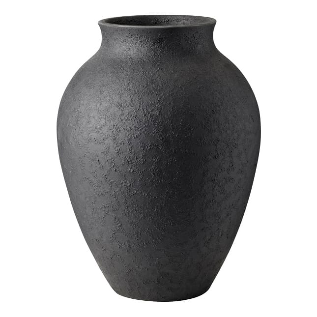 Knabstrup vase 27 cm, Svart Knabstrup Keramik