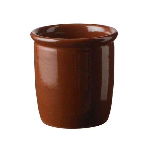 Pickle boks 0,5 l, brun Knabstrup Keramik