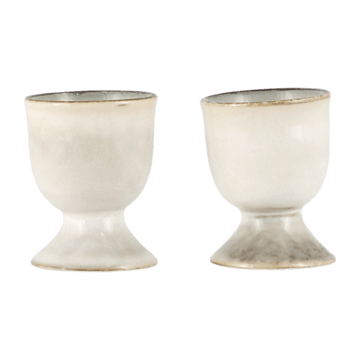 Amera eggeglass 6,5 cm - White sands - Lene Bjerre