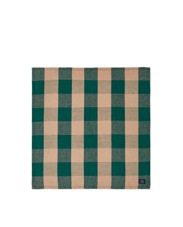 Checked serviett 50x50 cm, Grønn Lexington
