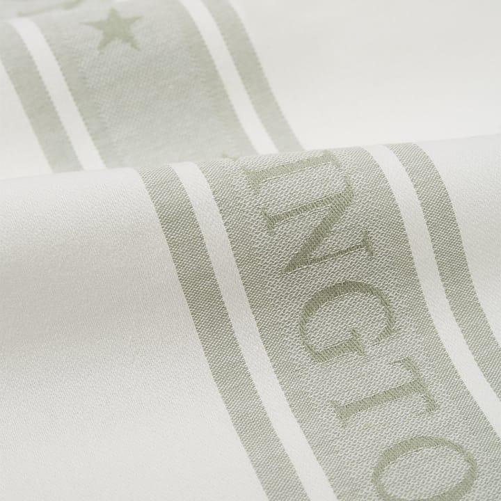 Icons Star kjøkkenhåndkle 50x70 cm, White-sage green Lexington