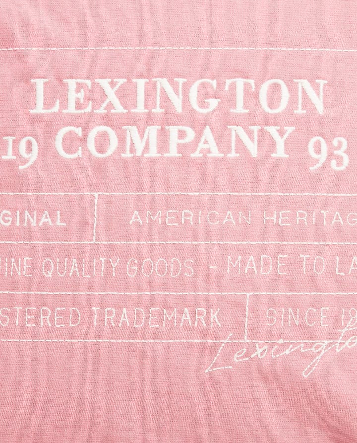Logo Organic Cotton Canvas putetrekk 50x50 cm, Pik Lexington