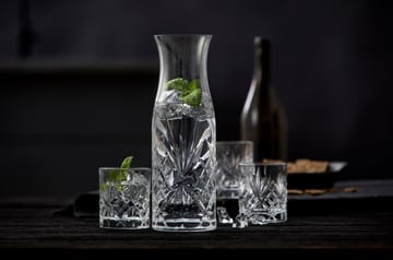 Melodia karaffel og vannglass 7 deler - Krystall - Lyngby Glas