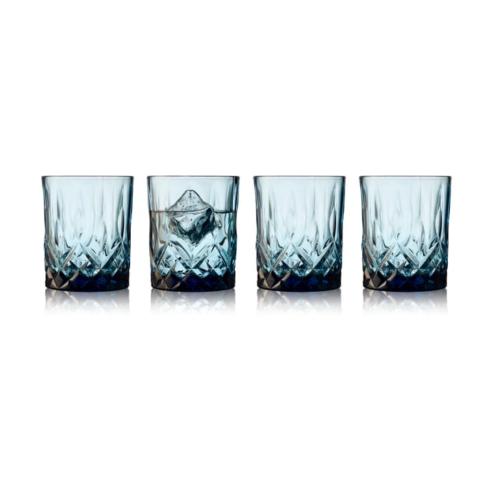 Sorrento whiskyglass 32 cl 4-pakning, Blue Lyngby Glas