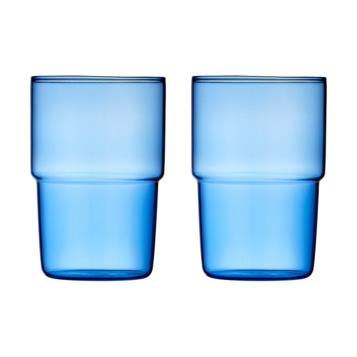Torino glass 40 cl 2-pakning, Blue Lyngby Glas