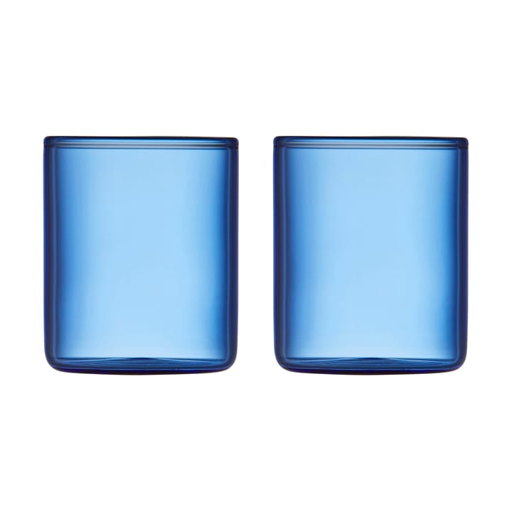 Torino shotglass 6 cl 2-pakning, Blue Lyngby Glas