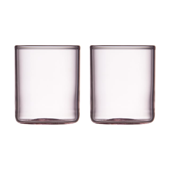 Torino shotglass 6 cl 2-pakning, Pink Lyngby Glas