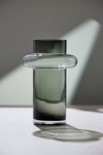 Tube glassvase 20 cm - Smoke - Lyngby Glas