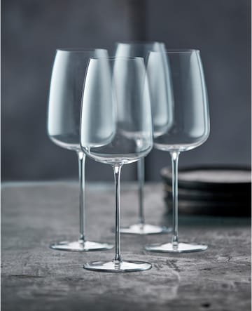 Veneto Bourgogne vinglass 77 cl 2-pakning - Clear - Lyngby Glas