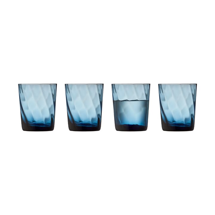 Vienna vannglass 30 cl 4-pakning, Blue Lyngby Glas