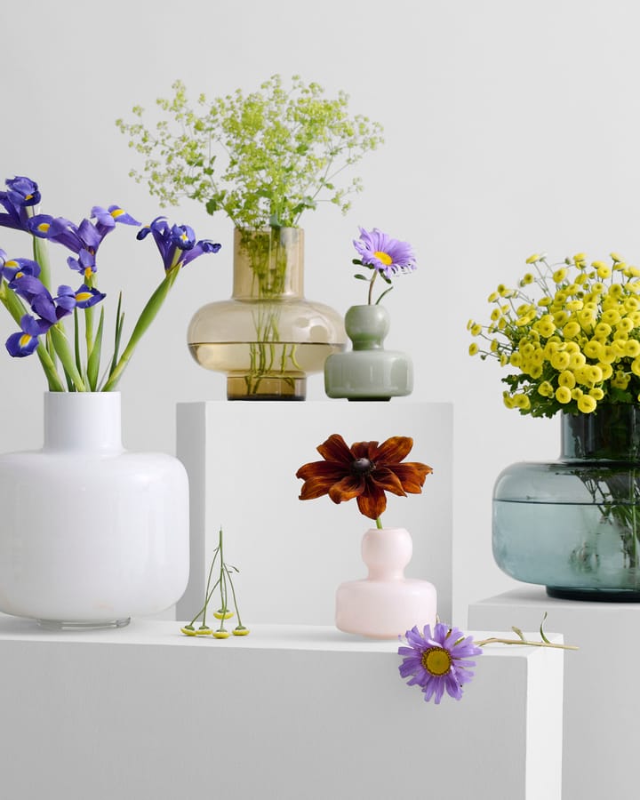 Flower Vase Ø10 cm, lyserosa Marimekko