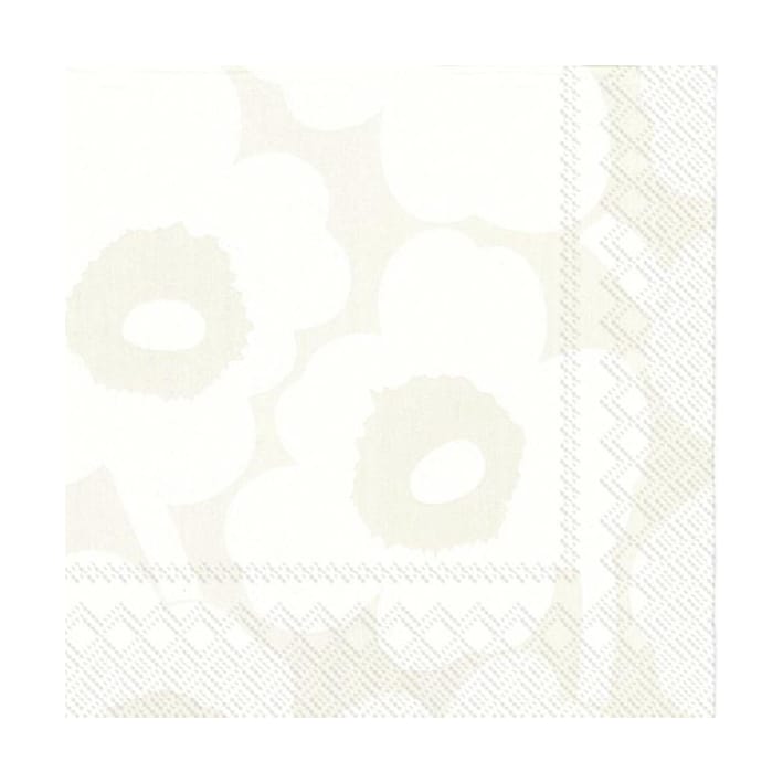 Unniko serviett 33x33 cm 20-pack, White-grey Marimekko