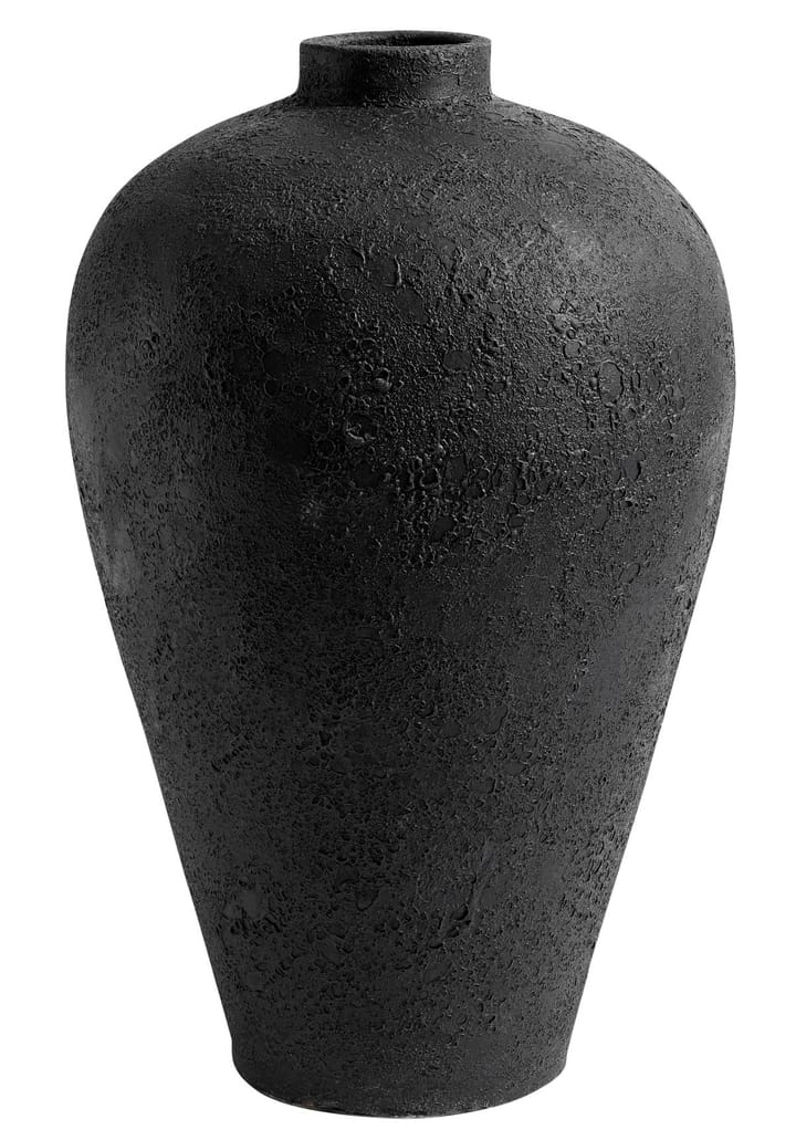 Luna krukke 60x35cm, Svart-terracotta MUUBS
