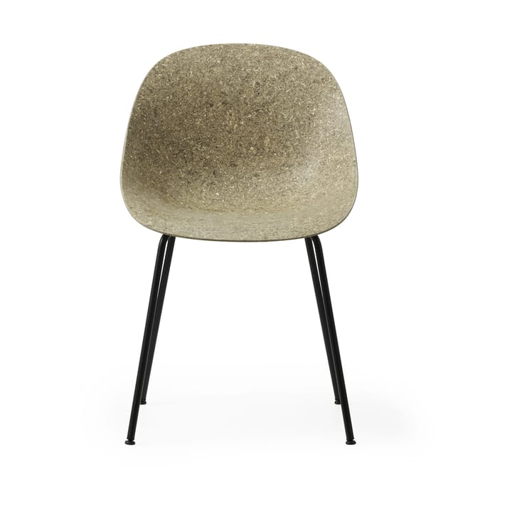Mat Chair stol, Seaweed-black steel Normann Copenhagen