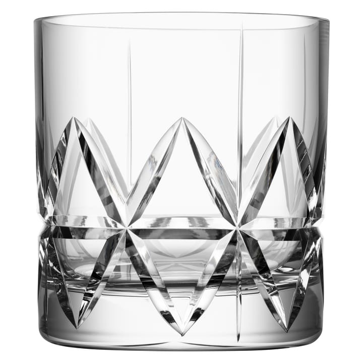 Peak double old fashioned glass 4-stk., 34 cl Orrefors