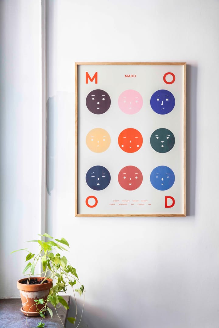 9 Moods poster, 70x100 cm Paper Collective