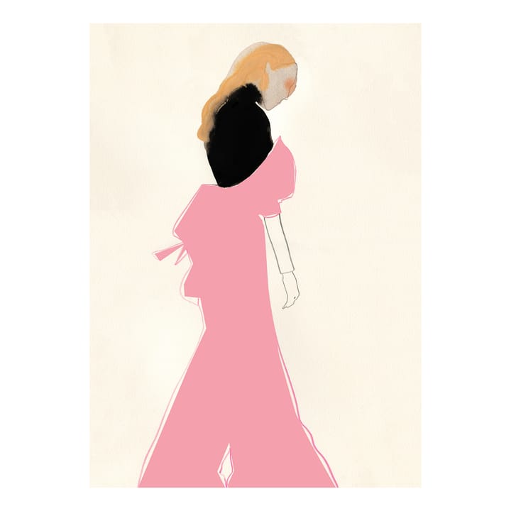 Pink Dress poster, 50x70 cm Paper Collective