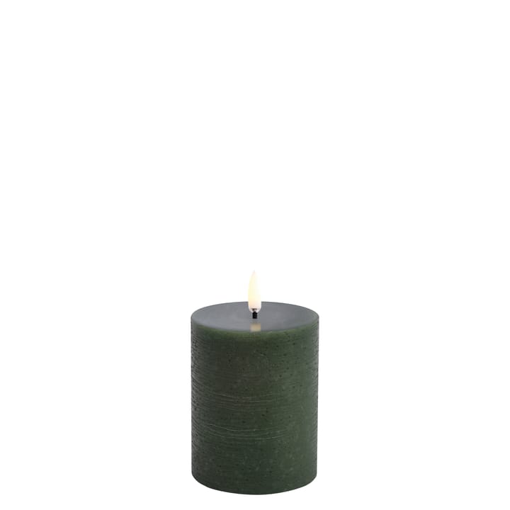 LED Blokklys 7,8x10 cm Rustikk, Olivengrønn Uyuni Lighting