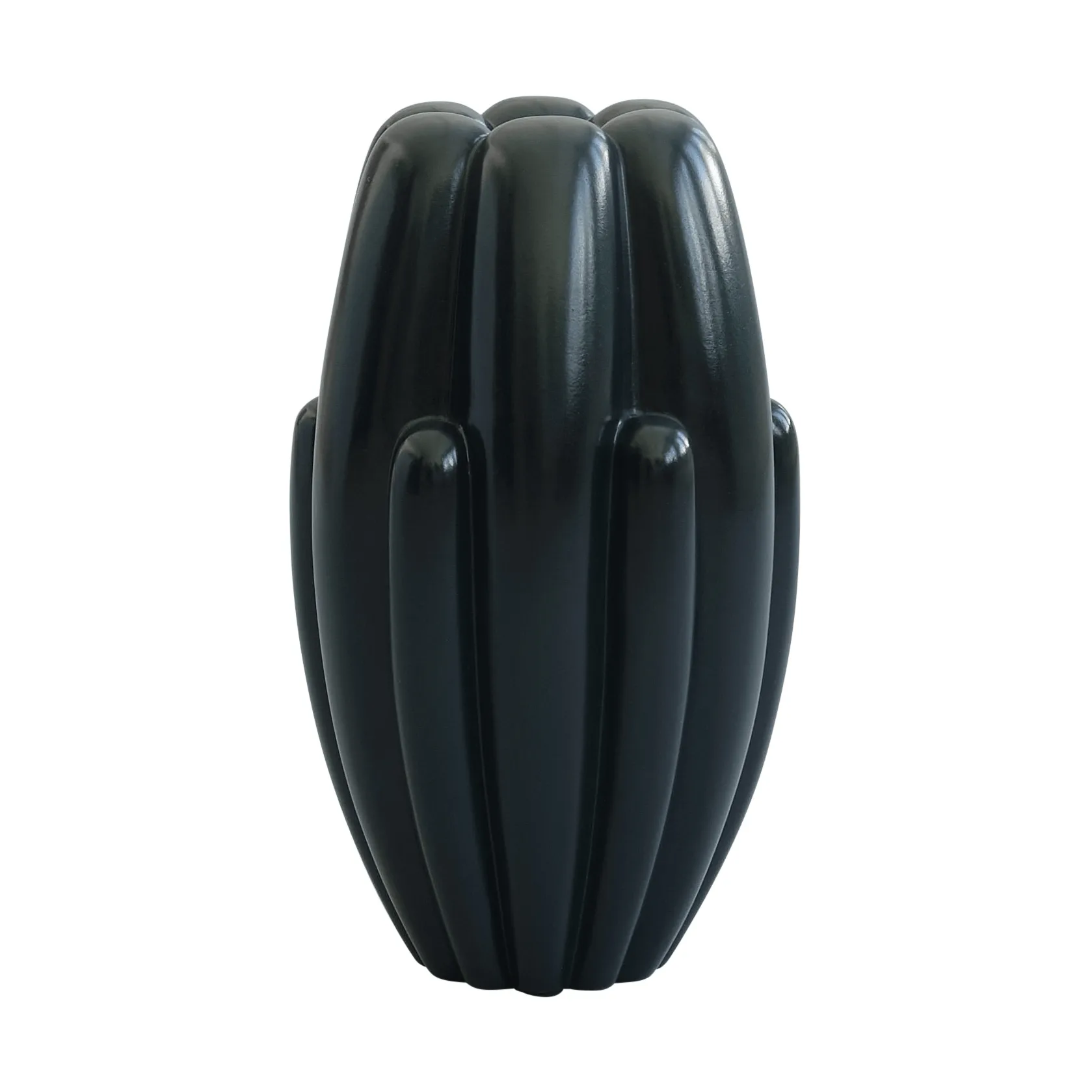 101 Copenhagen Bloom slim vase mini 34x19,5 cm Mørkegrønn