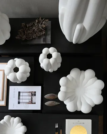 Bloom Tray skål medio Ø28,5 cm - Bone white - 101 Copenhagen