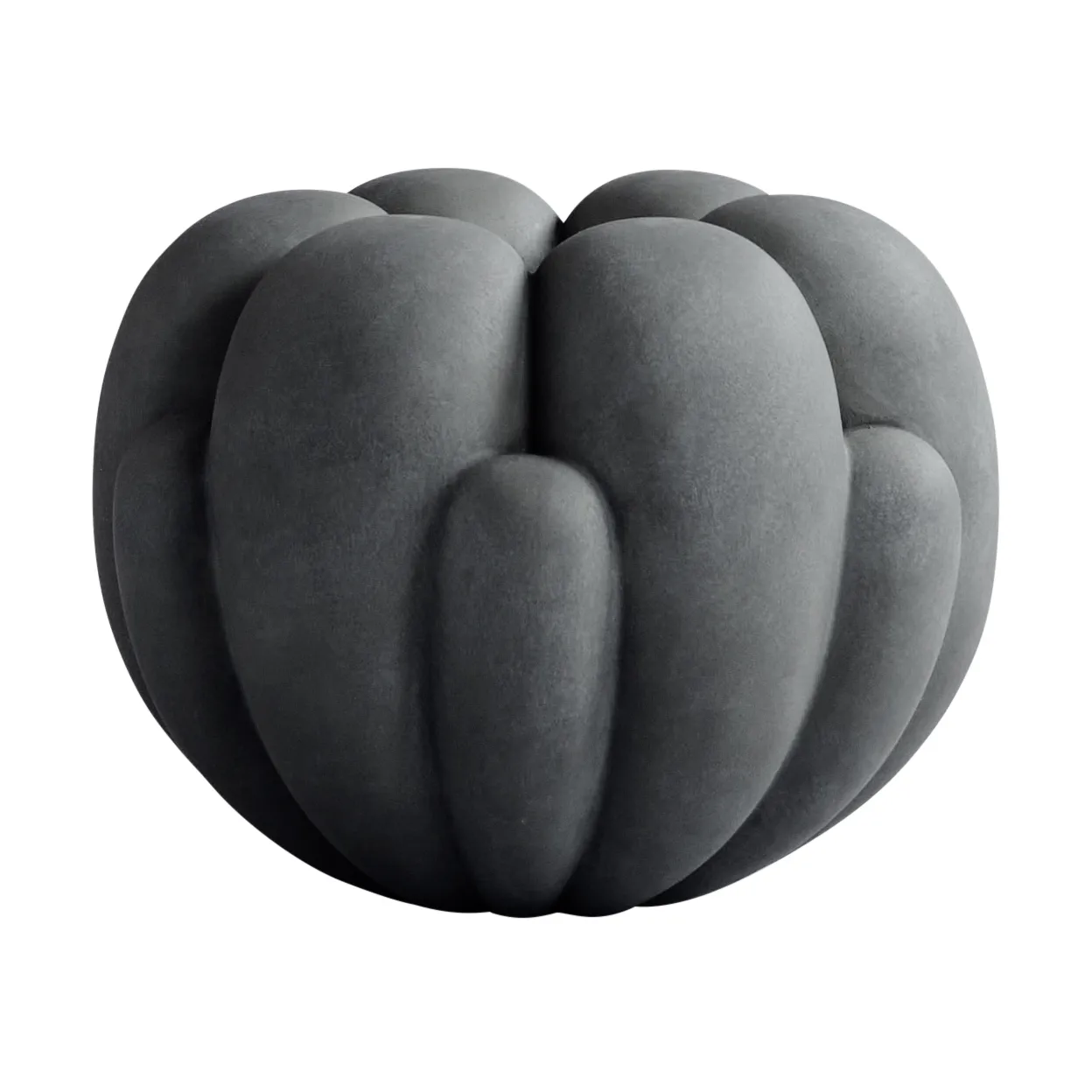 101 Copenhagen Bloom vase petit 22,5x24 cm Dark grey