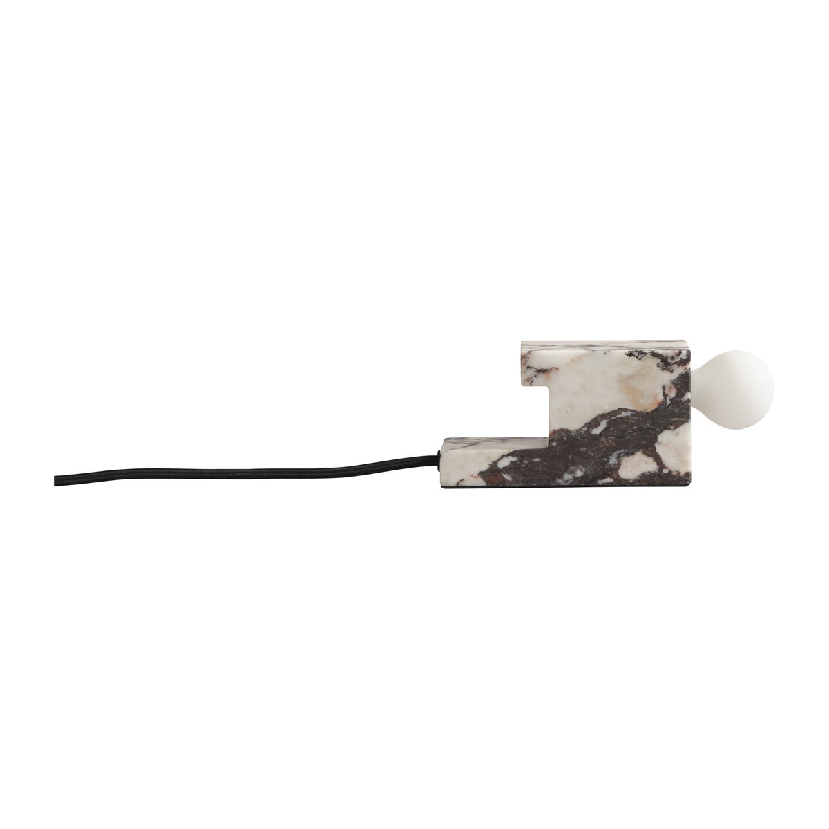 101 Copenhagen Brett lav lampe 8 x 14 cm Calacatta