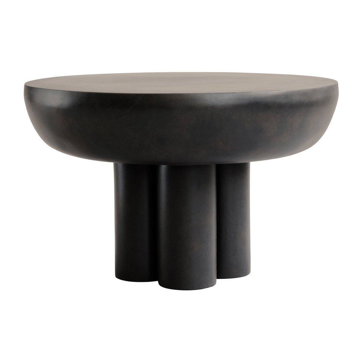 Crown sidebord low Ø 65 cm Coffee