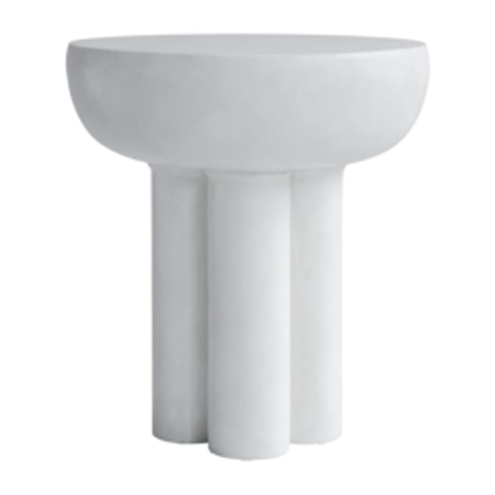 Crown sidebord tall Ø 45 cm, Bone white 101 Copenhagen