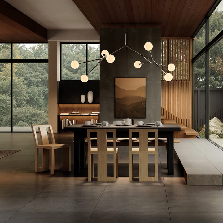 Drop Chandelier Bulp takkrone grande, Grey 101 Copenhagen