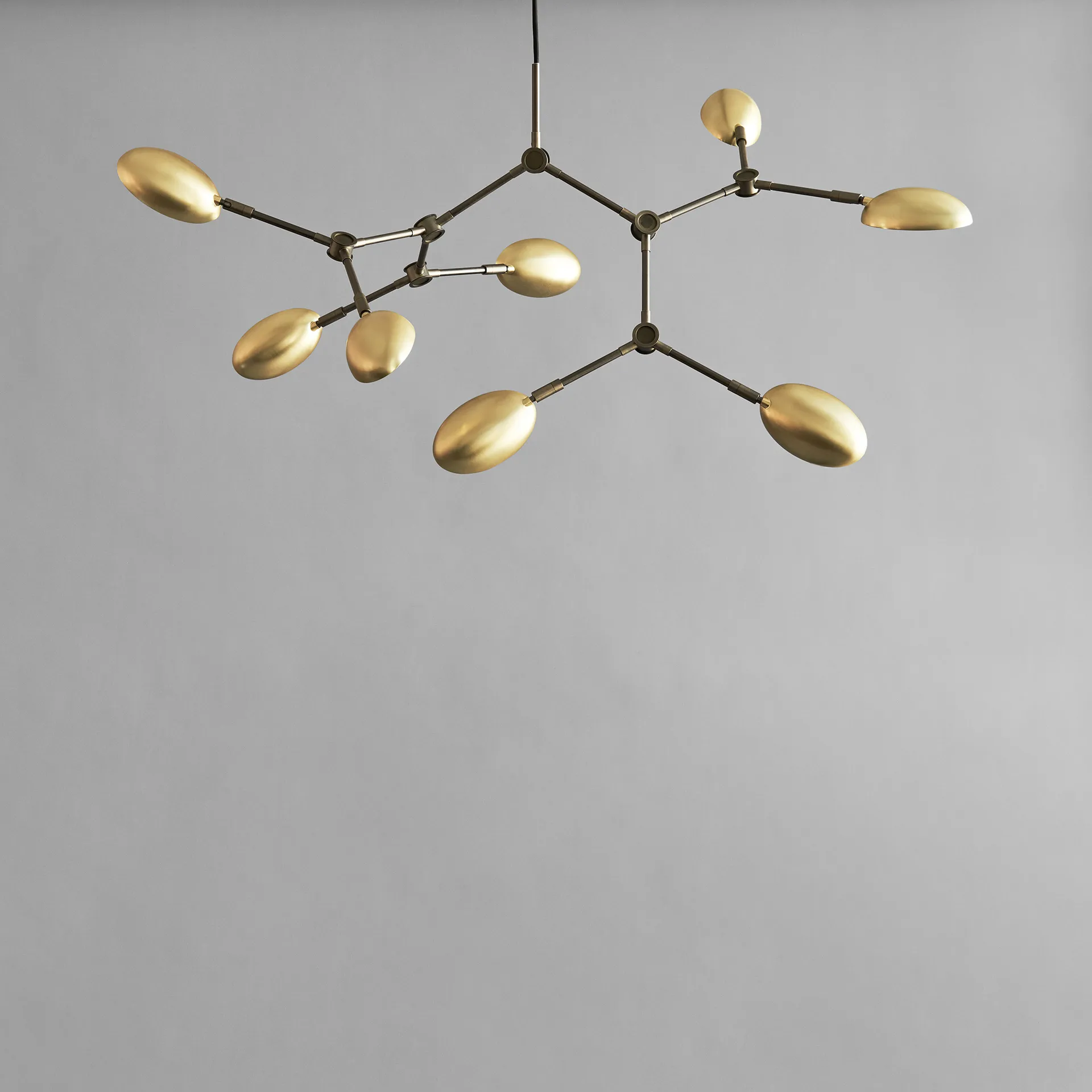 Drop Chandelier lysekrone mini, Messing 101 Copenhagen