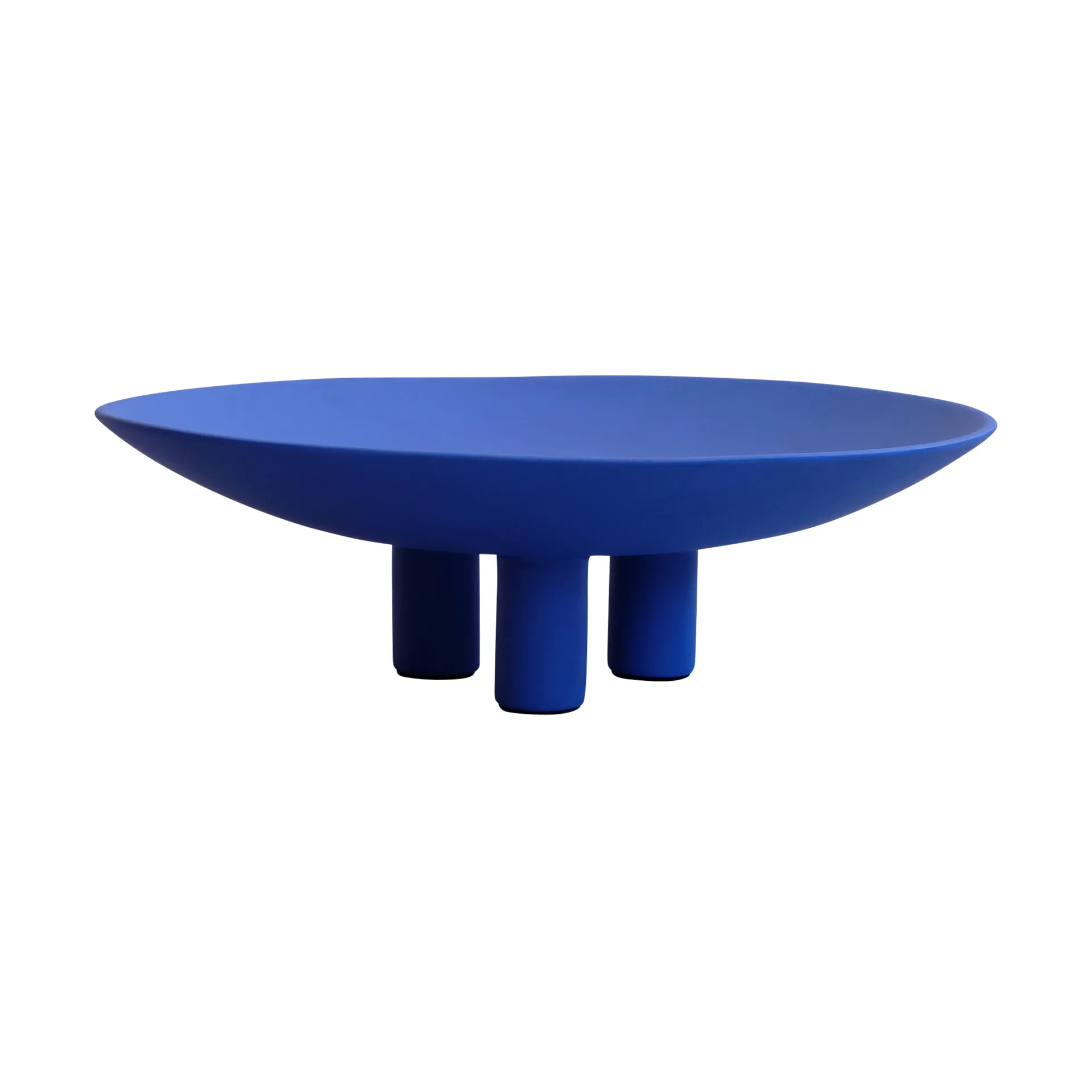 101 Copenhagen, Håndmalt dekorasjonsfat Duck Big Marrakech Blue Ø 45 cm