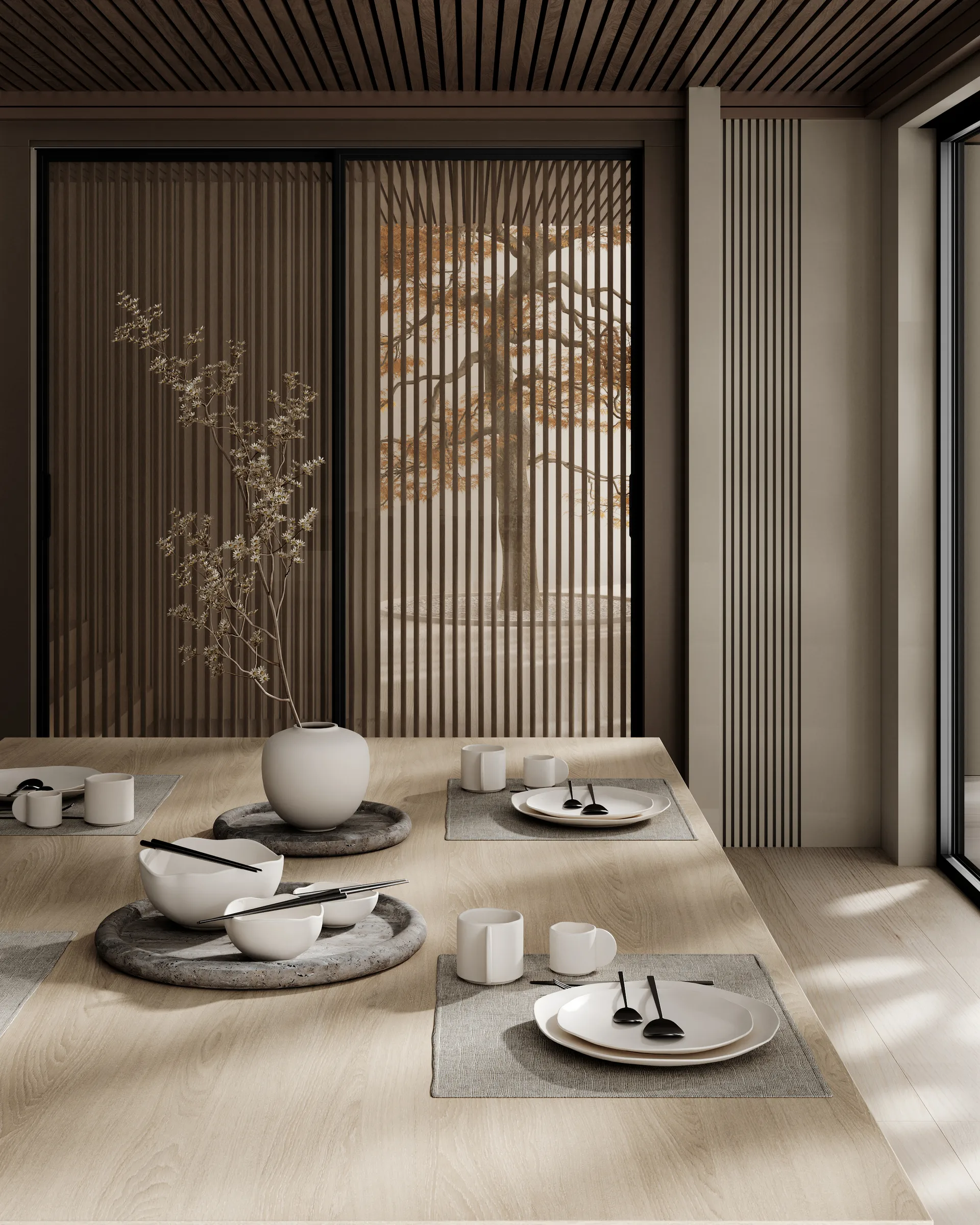 Enkei brett medio Ø30 cm, Earth 101 Copenhagen